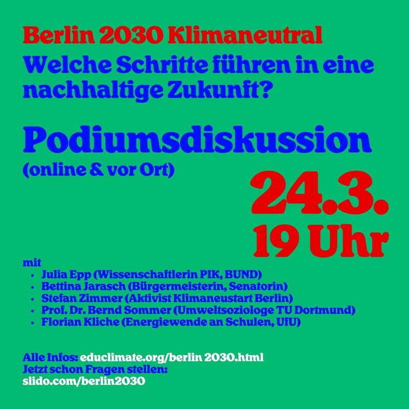 Berlin 2030 Klimaneutral